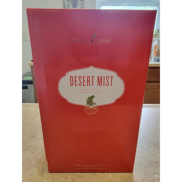 Young Living Desert Mist Ultrasonic Diffuser Used No Manual Works w/ Box Adaptor - Picture 2 of 4